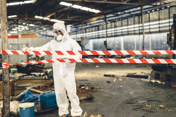 Professional Odor Removal technician working in Dennis, MA